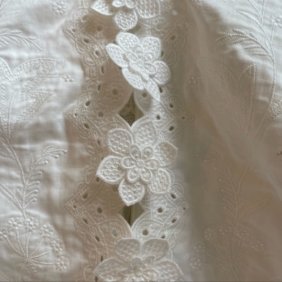 2022 ZIMMERMAN ROSA Embroidered Dress - Picture 9 of 10